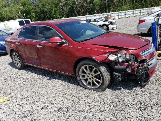 1G1ZE5E77BF281833 - 2011 CHEVROLET MALIBU LTZ მუქწითელი ფოტო 4