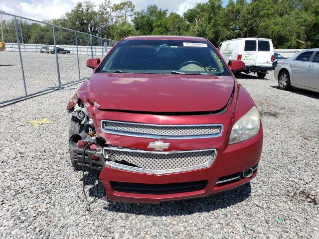 1G1ZE5E77BF281833 - 2011 CHEVROLET MALIBU LTZ მუქწითელი ფოტო 5