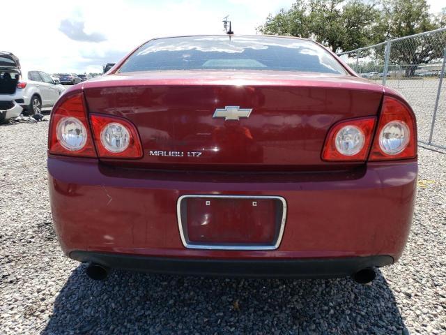 1G1ZE5E77BF281833 - 2011 CHEVROLET MALIBU LTZ მუქწითელი ფოტო 6