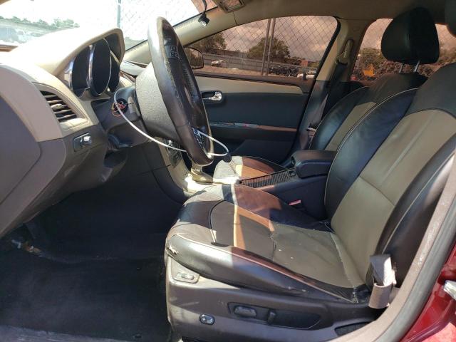 1G1ZE5E77BF281833 - 2011 CHEVROLET MALIBU LTZ მუქწითელი ფოტო 7