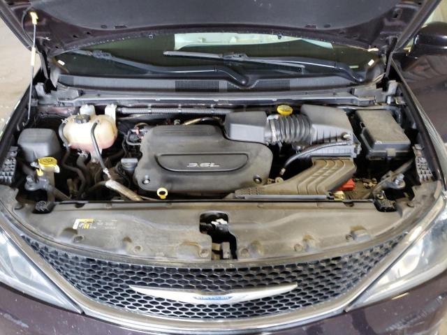 2C4RC1BGXJR294948 - 2018 CHRYSLER PACIFICA TOURING L Սև լուսանկար 12