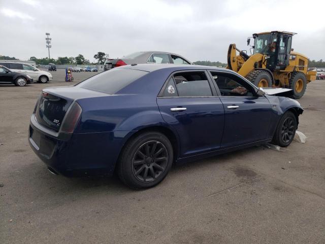 2C3CCAET1DH593533 - 2013 CHRYSLER 300C BLUE photo 3