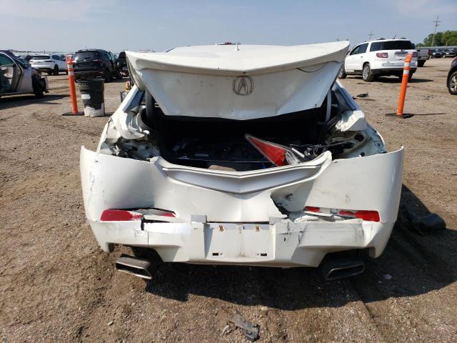 19UUA8F52AA012194 - 2010 ACURA TL WHITE photo 6