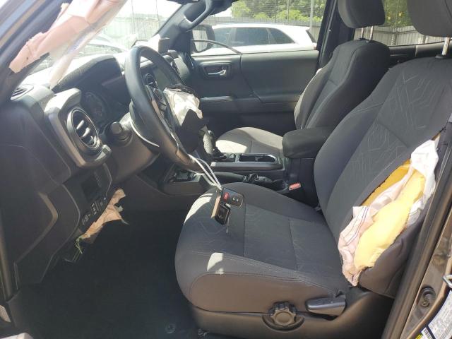 3TMCZ5AN9JM125281 - 2018 TOYOTA TACOMA DOUBLE CAB GRAY photo 7