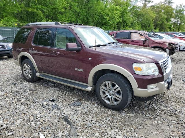 1FMEU748X7UB50005 - 2007 FORD EXPLORER EDDIE BAUER MAROON photo 4