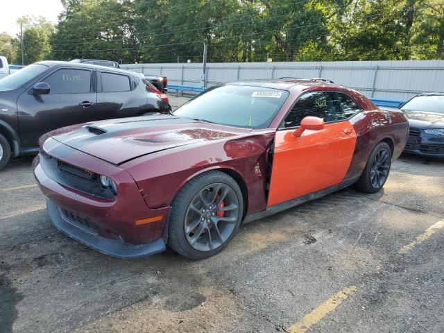 2C3CDZFJ3LH139520 - 2020 DODGE CHALLENGER R/T SCAT PACK MAROON photo 1