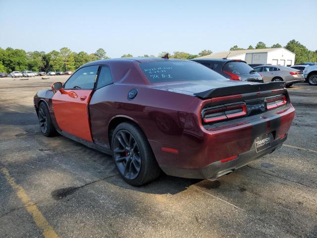 2C3CDZFJ3LH139520 - 2020 DODGE CHALLENGER R/T SCAT PACK MAROON photo 2