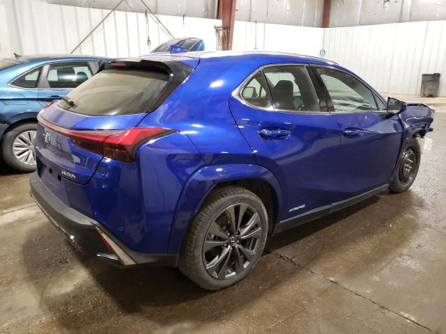 JTHR9JBH4N2058435 - 2022 LEXUS UX 250H BASE BLUE photo 3