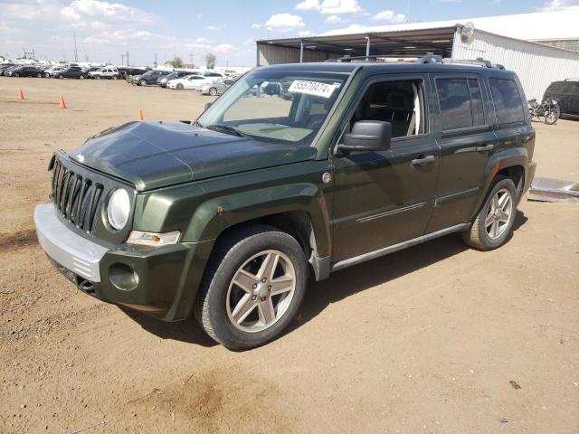 1J8FF48W67D394463 - 2007 JEEP PATRIOT LIMITED GREEN photo 1