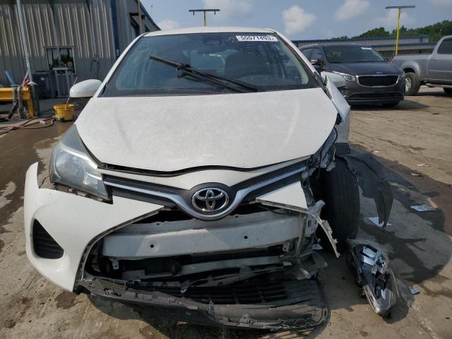 VNKKTUD33HA082198 - 2017 TOYOTA YARIS L WHITE photo 5