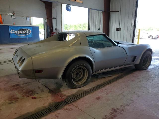 1Z37L7S409454 - 1977 CHEVROLET CORVETTE GRAY photo 3