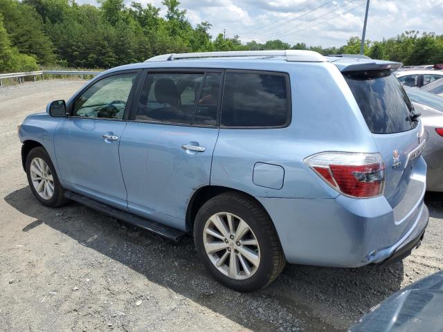 JTEEW44A182024737 - 2008 TOYOTA HIGHLANDER HYBRID LIMITED BLUE photo 2