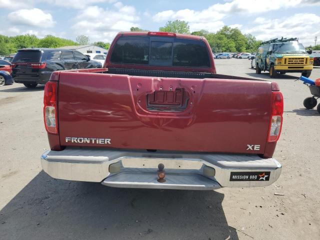 1N6BD06T46C457087 - 2006 NISSAN FRONTIER KING CAB XE MAROON photo 6