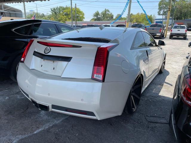 1G6DJ1ED9B0148153 - 2011 CADILLAC CTS PERFORMANCE COLLECTION Белый фото 4