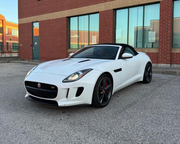 SAJXA6FC7F8K13216 - 2015 JAGUAR F-TYPE S WHITE photo 2