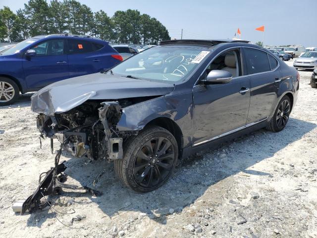 KNALN4D70F5177492 - 2015 KIA CADENZA PREMIUM GRAY photo 1