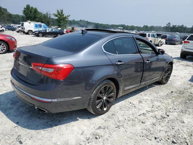 KNALN4D70F5177492 - 2015 KIA CADENZA PREMIUM GRAY photo 3