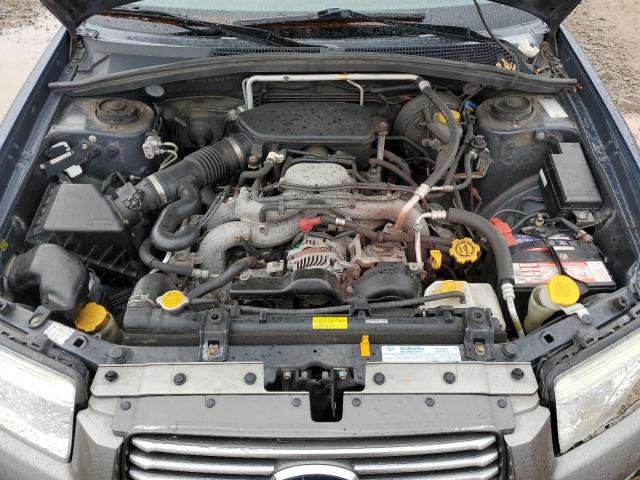JF1SG67636H735525 - 2006 SUBARU FORESTER 2.5X LL BEAN BLUE photo 12