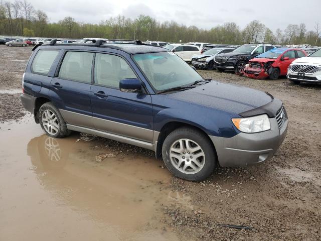 JF1SG67636H735525 - 2006 SUBARU FORESTER 2.5X LL BEAN BLUE photo 4