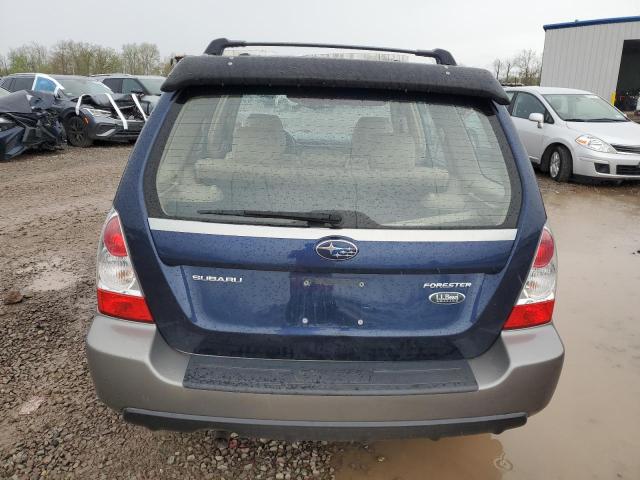 JF1SG67636H735525 - 2006 SUBARU FORESTER 2.5X LL BEAN BLUE photo 6