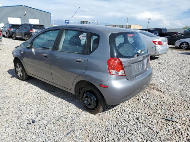 KL1TD66637B789265 - 2007 CHEVROLET AVEO BASE Gümüş foto 2