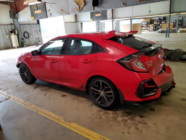 SHHFK7H91LU202690 - 2020 HONDA CIVIC SPORT TOURING RED photo 2