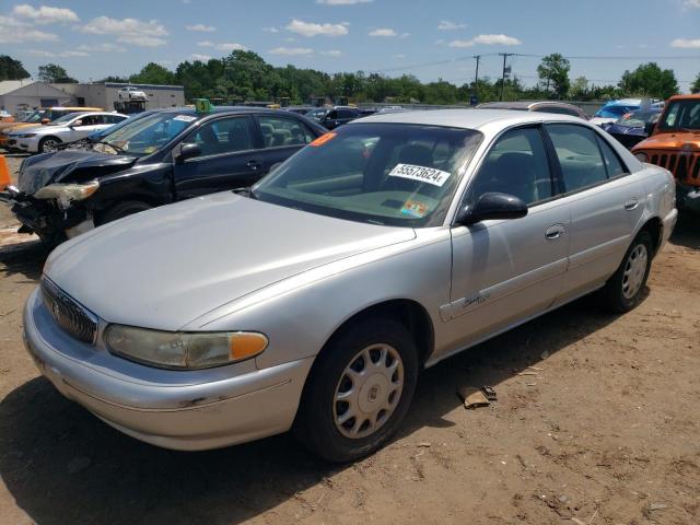 2G4WS52J6Y1129895 - 2000 BUICK CENTURY CUSTOM SILVER photo 1