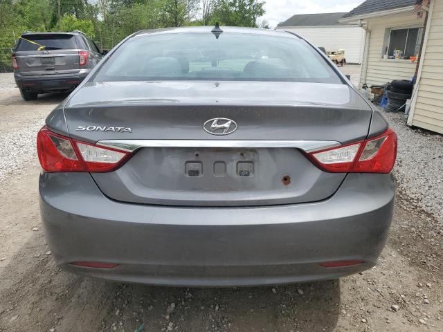 5NPEB4ACXCH448284 - 2012 HYUNDAI SONATA GLS GRAY photo 6