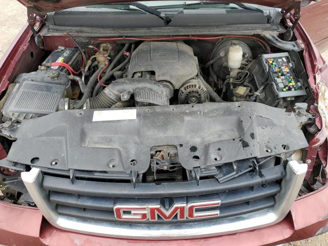 3GTEK13J38G212375 - 2008 GMC SIERRA K1500 BURGUNDY photo 11