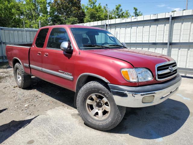 5TBRT34162S234221 - 2002 TOYOTA TUNDRA ACCESS CAB BURGUNDY photo 4