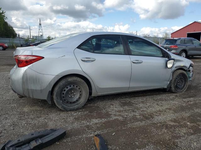 2T1BURHE7JC036373 - 2018 TOYOTA COROLLA L ვერცხლისფერი ფოტო 3