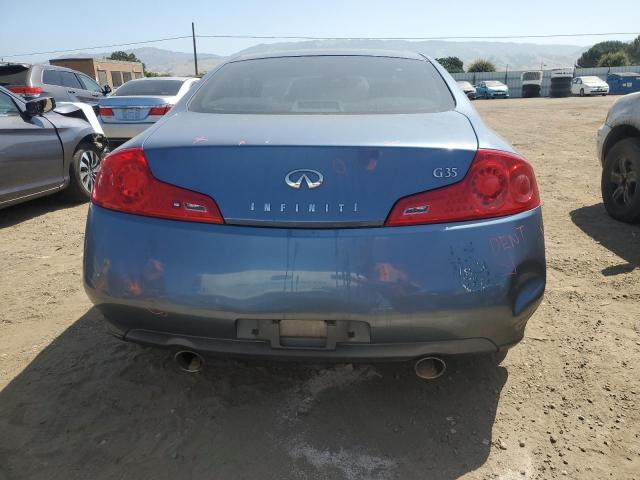 JNKCV54E06M711084 - 2006 INFINITI G35 BLUE photo 6