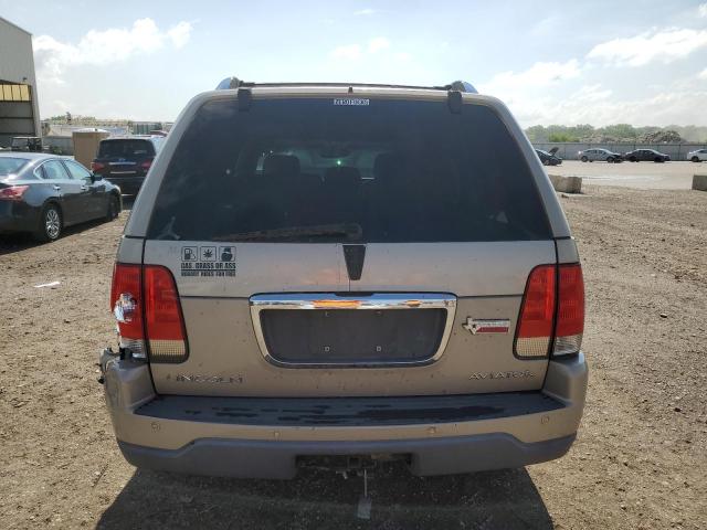 5LMEU88H95ZJ13492 - 2005 LINCOLN AVIATOR 金色 照片 6