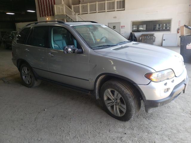 5UXFB53505LV12810 - 2005 BMW X5 4.4I SILVER photo 4