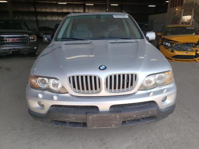 5UXFB53505LV12810 - 2005 BMW X5 4.4I SILVER photo 5