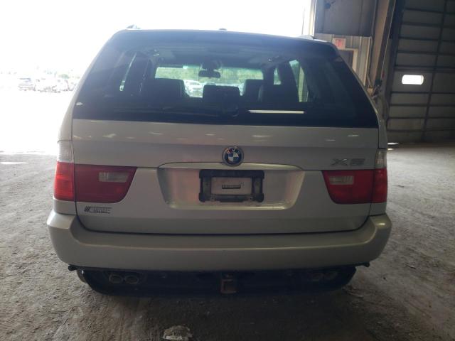 5UXFB53505LV12810 - 2005 BMW X5 4.4I SILVER photo 6