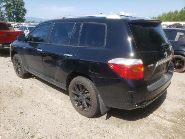 JTEES42AX92127896 - 2009 TOYOTA HIGHLANDER LIMITED BLACK photo 2