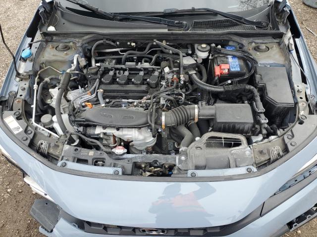 19XFL1H8XNE403435 - 2022 HONDA CIVIC SPORT TOURING BLUE photo 11