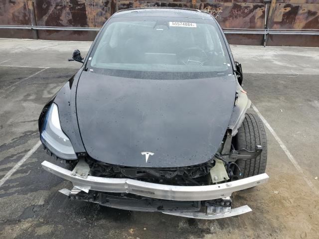 5YJ3E1EA8NF303980 - 2022 TESLA MODEL 3 BLACK photo 5