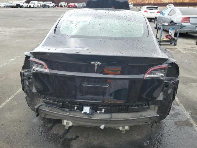 5YJ3E1EA8NF303980 - 2022 TESLA MODEL 3 BLACK photo 6