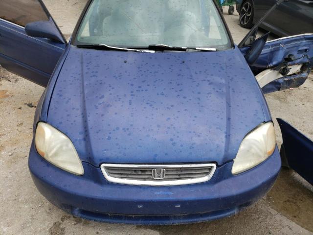 1HGEJ8248WL096406 - 1998 HONDA CIVIC EX BLUE photo 11