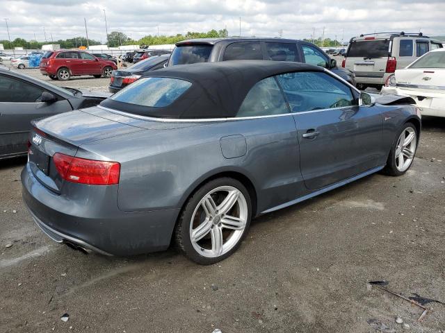 WAUCGAFH6DN004619 - 2013 AUDI S5 PREMIUM PLUS GRAY photo 3