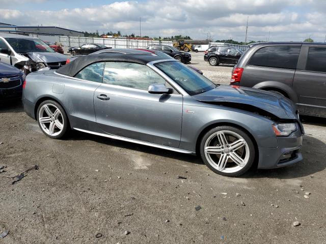 WAUCGAFH6DN004619 - 2013 AUDI S5 PREMIUM PLUS GRAY photo 4