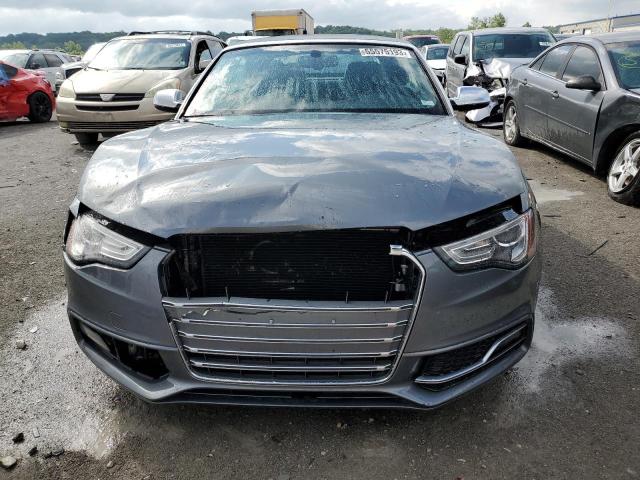 WAUCGAFH6DN004619 - 2013 AUDI S5 PREMIUM PLUS GRAY photo 5