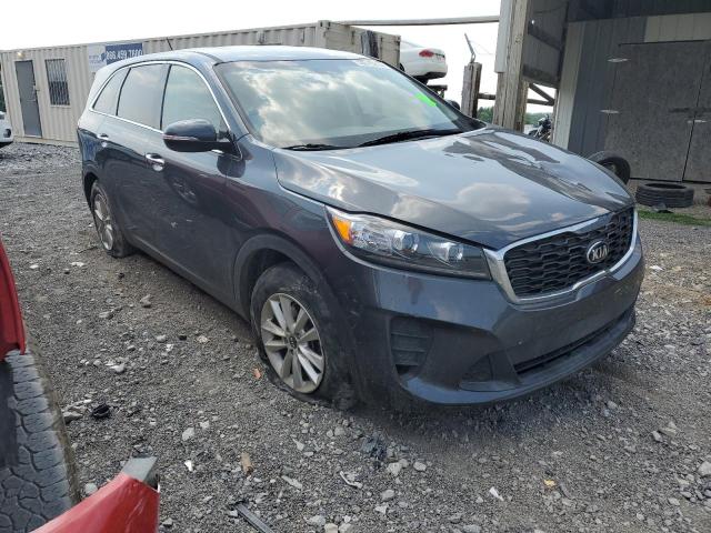 5XYPG4A37KG523877 - 2019 KIA SORENTO L GRAY photo 4