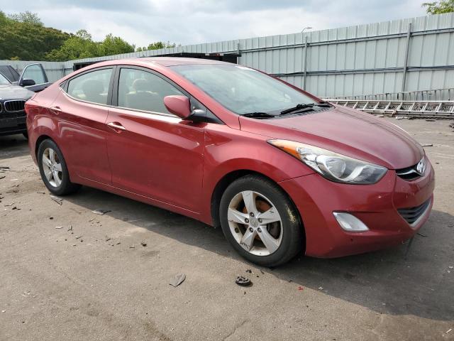 5NPDH4AE4DH307370 - 2013 HYUNDAI ELANTRA GLS RED photo 4