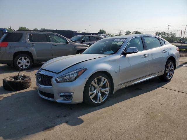 JN1BY1PR9HM210695 - 2017 INFINITI Q70L 3.7 SILVER photo 1