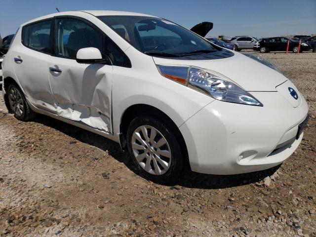 1N4AZ0CP8DC403253 - 2013 NISSAN LEAF S WHITE photo 4