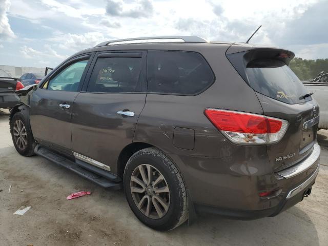 5N1AR2MN1GC624955 - 2016 NISSAN PATHFINDER S BROWN photo 2
