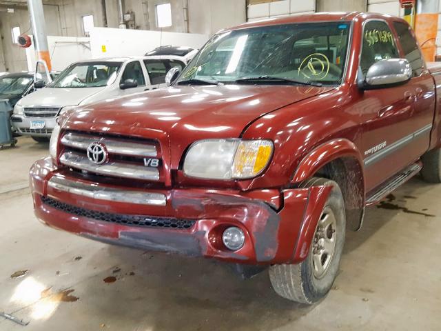 5TBBT44174S446765 - 2004 TOYOTA TUNDRA ACCESS CAB SR5  photo 9